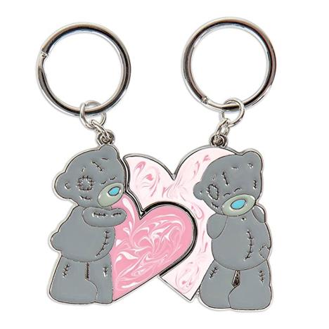 Pink Hearts 2 Part Me to You Bear Keyring £5.99
